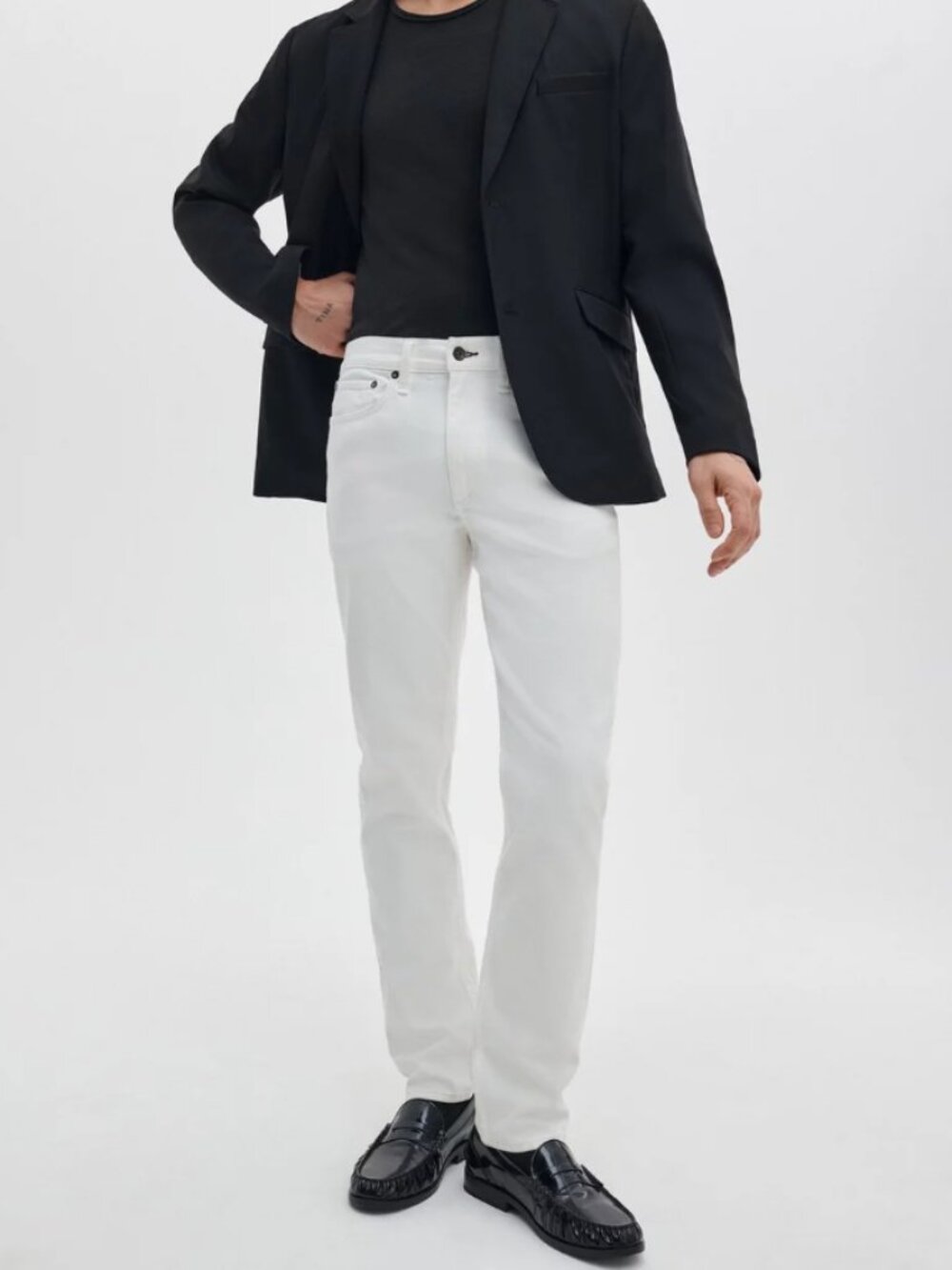 Rag & Bone Fit 2 Slim Jean Aero Stretch in Optic White Size 33